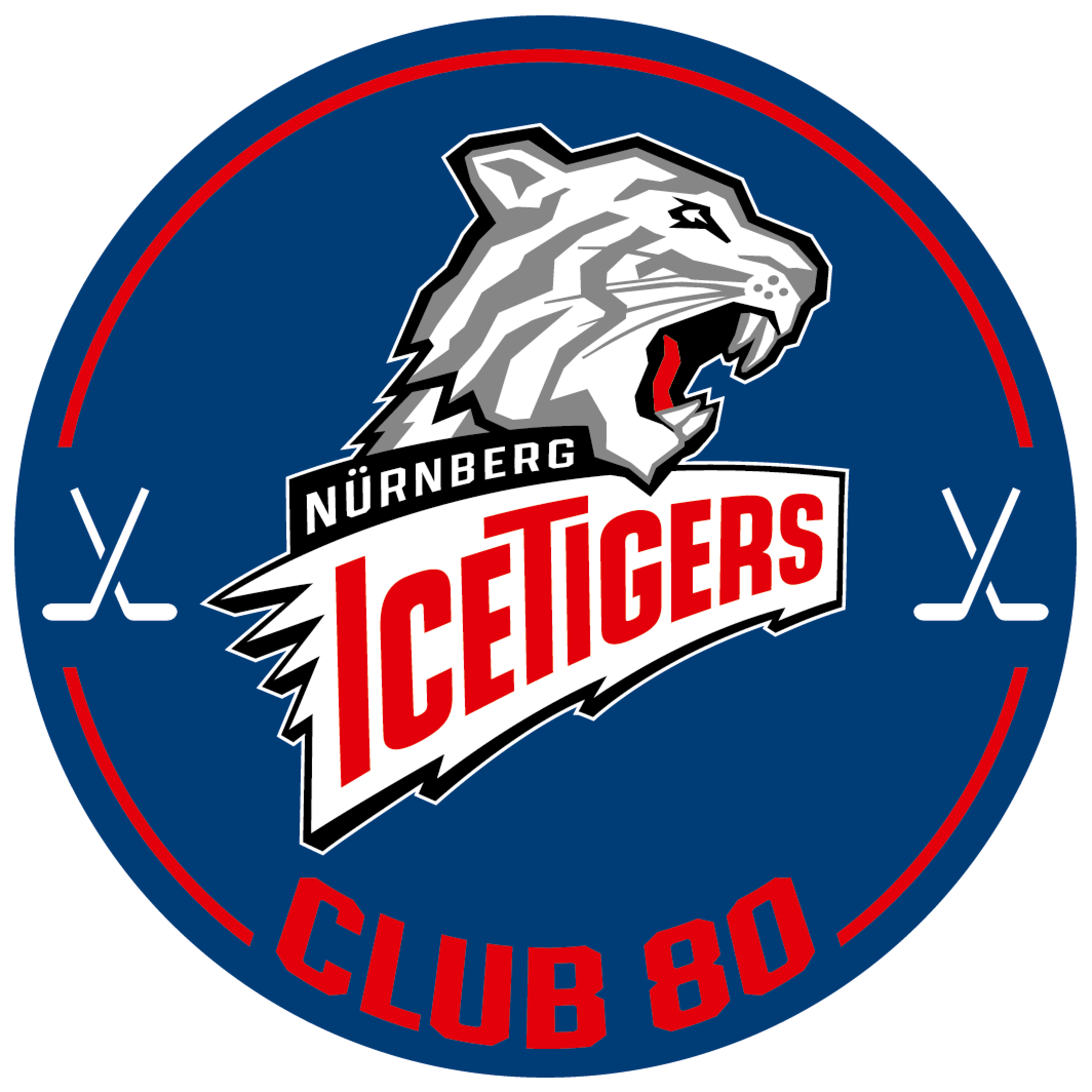 Logo Nürnberg Ice Tigers Club 80